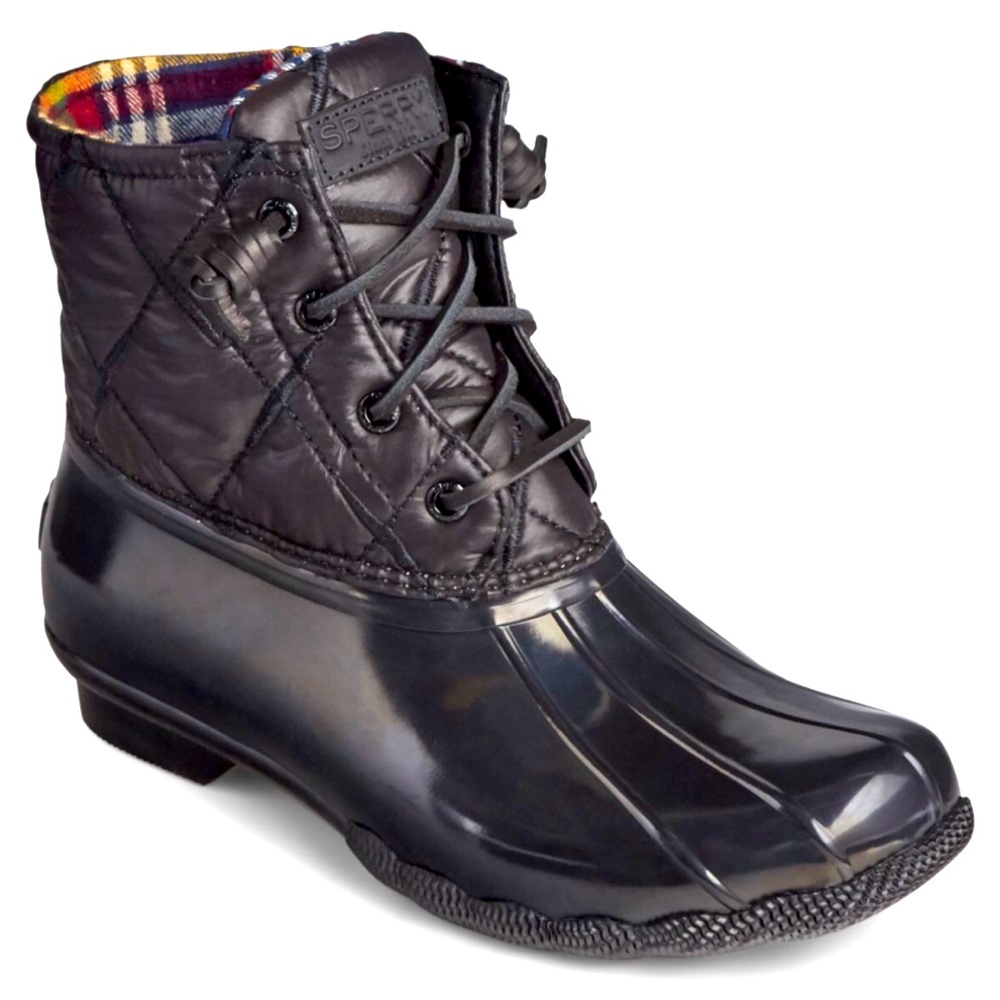 NEW / Sperry / Saltwater Quilt Duck Boots